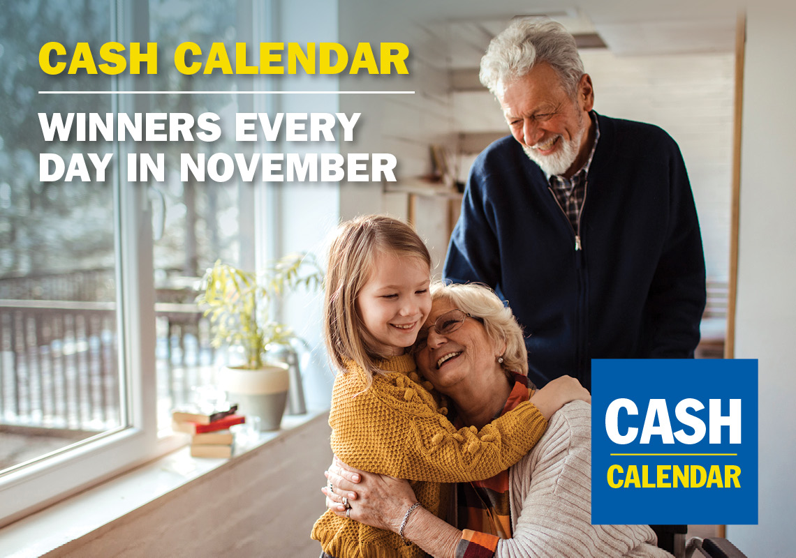 SickKids Lottery Cash Calendar - Winners every day in April