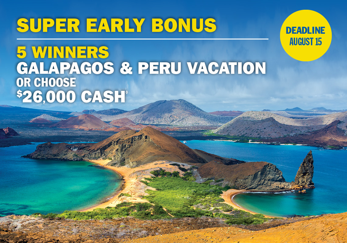VIP Prize - 10 WINNERS LUXURY CURAÇAO GETAWAY OR CHOOSE $10,000 CASH